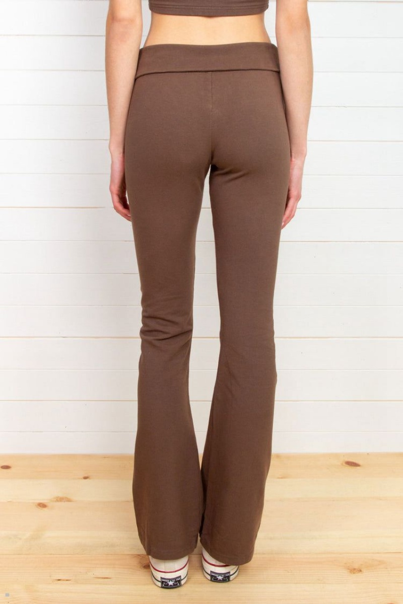 Pantalon Brandy Melville Priscilla Marron | MTC-84758466